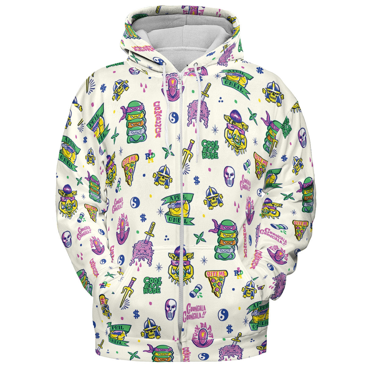 All-over Print Hoodie - YUXKRNX8