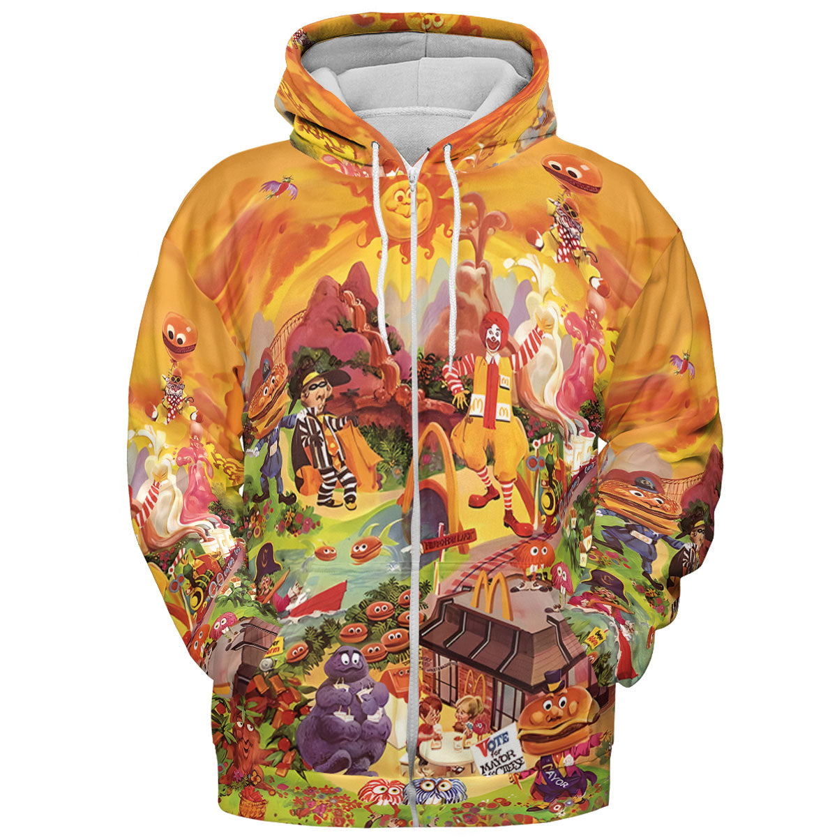 All-over Print Hoodie - CJHE4AFS