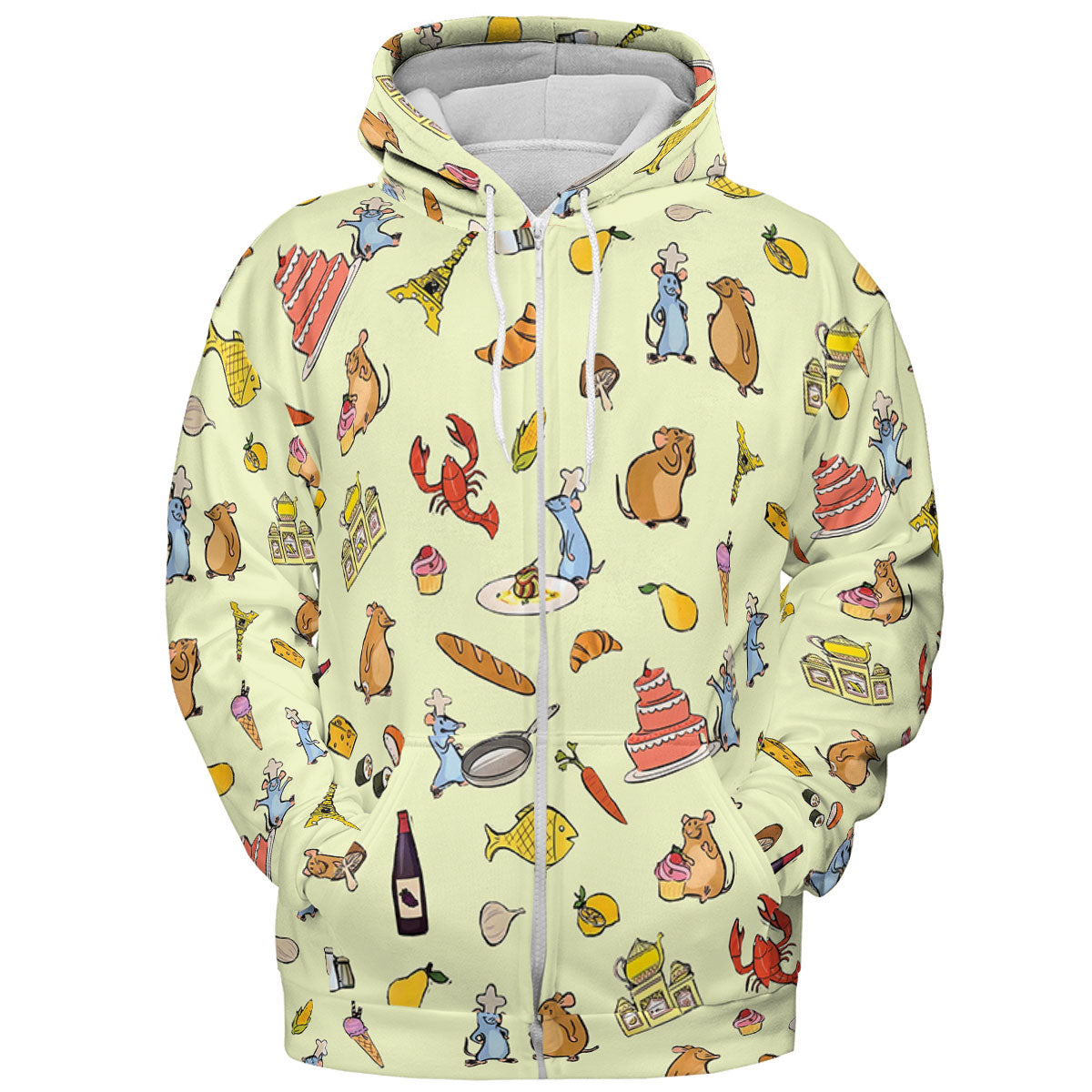 All-over Print Hoodie - RP9HQTDU