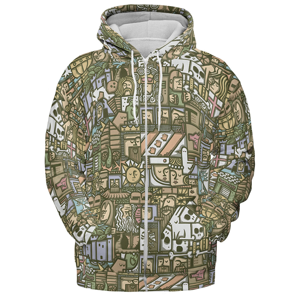 All-over Print Hoodie - 3AKVUCGV