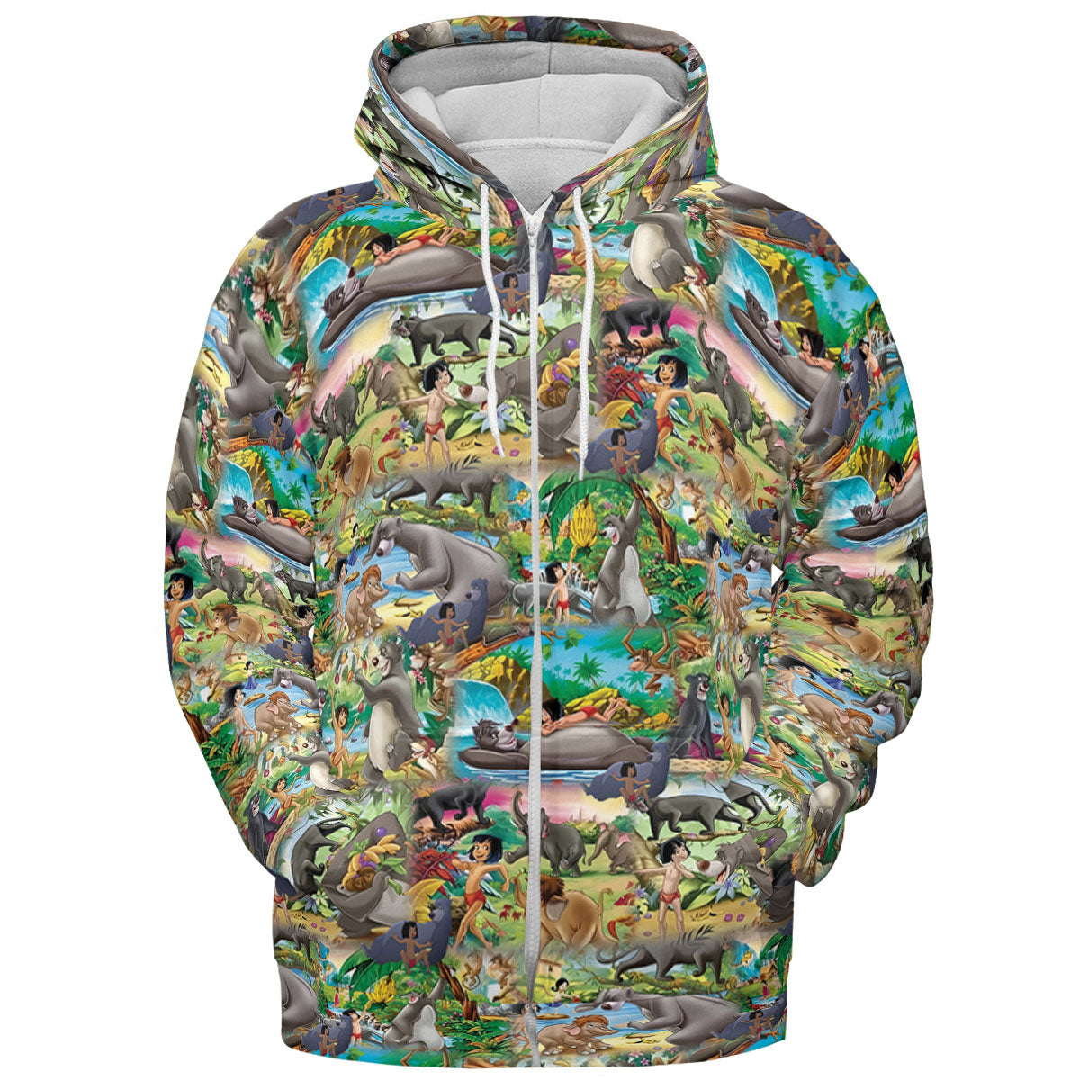 All-over Print Hoodie - 3A558NFH