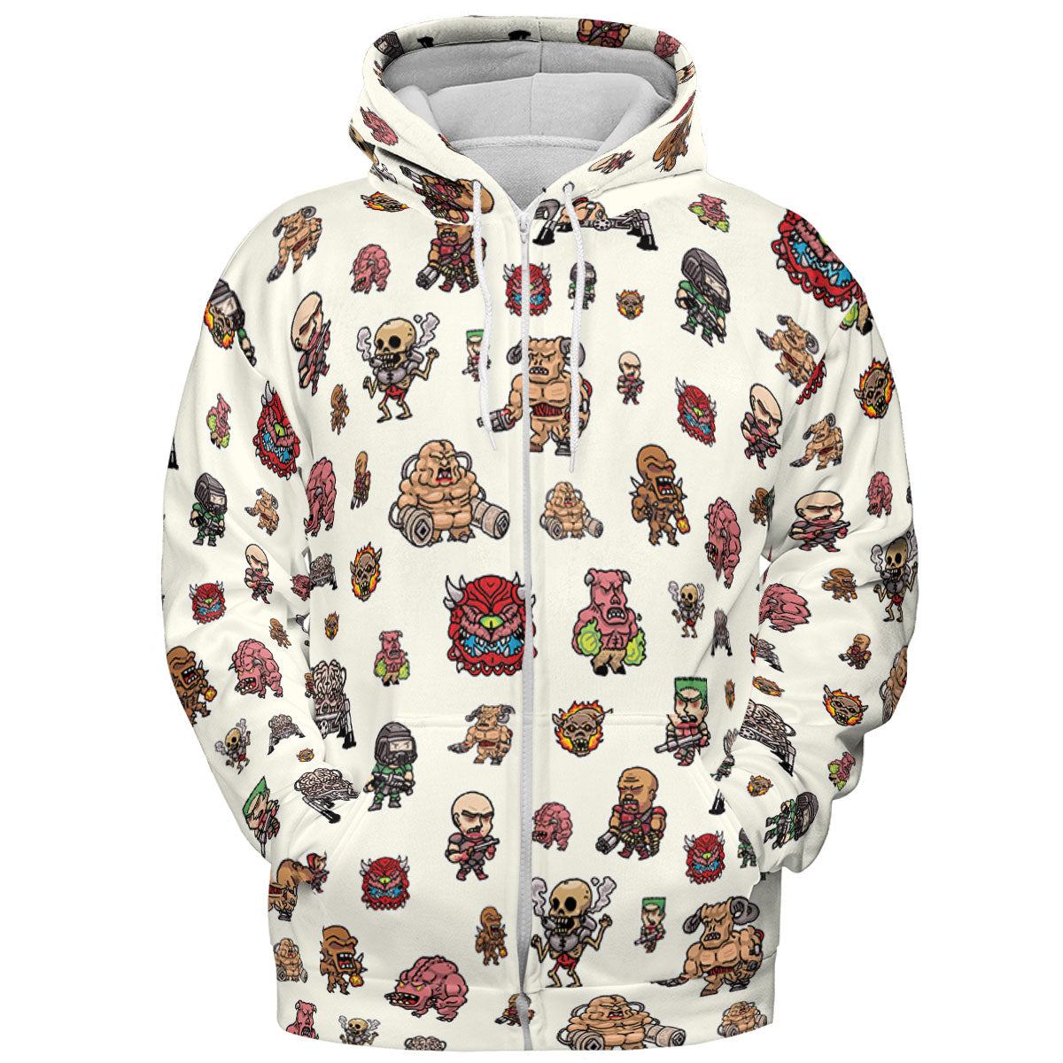 All-over Print Hoodie - Q7M8EJV3
