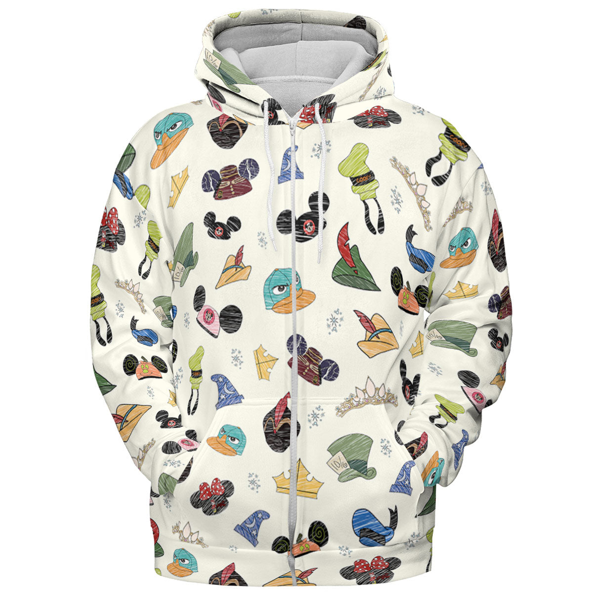 All-over Print Hoodie - ALX18VGQ