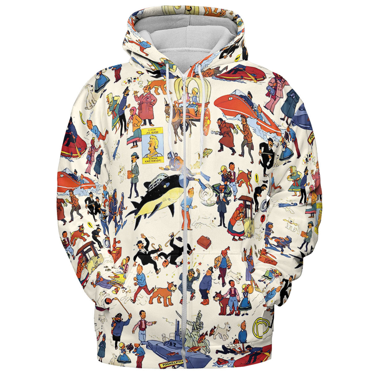 All-over Print Hoodie - R8SQ7YQT