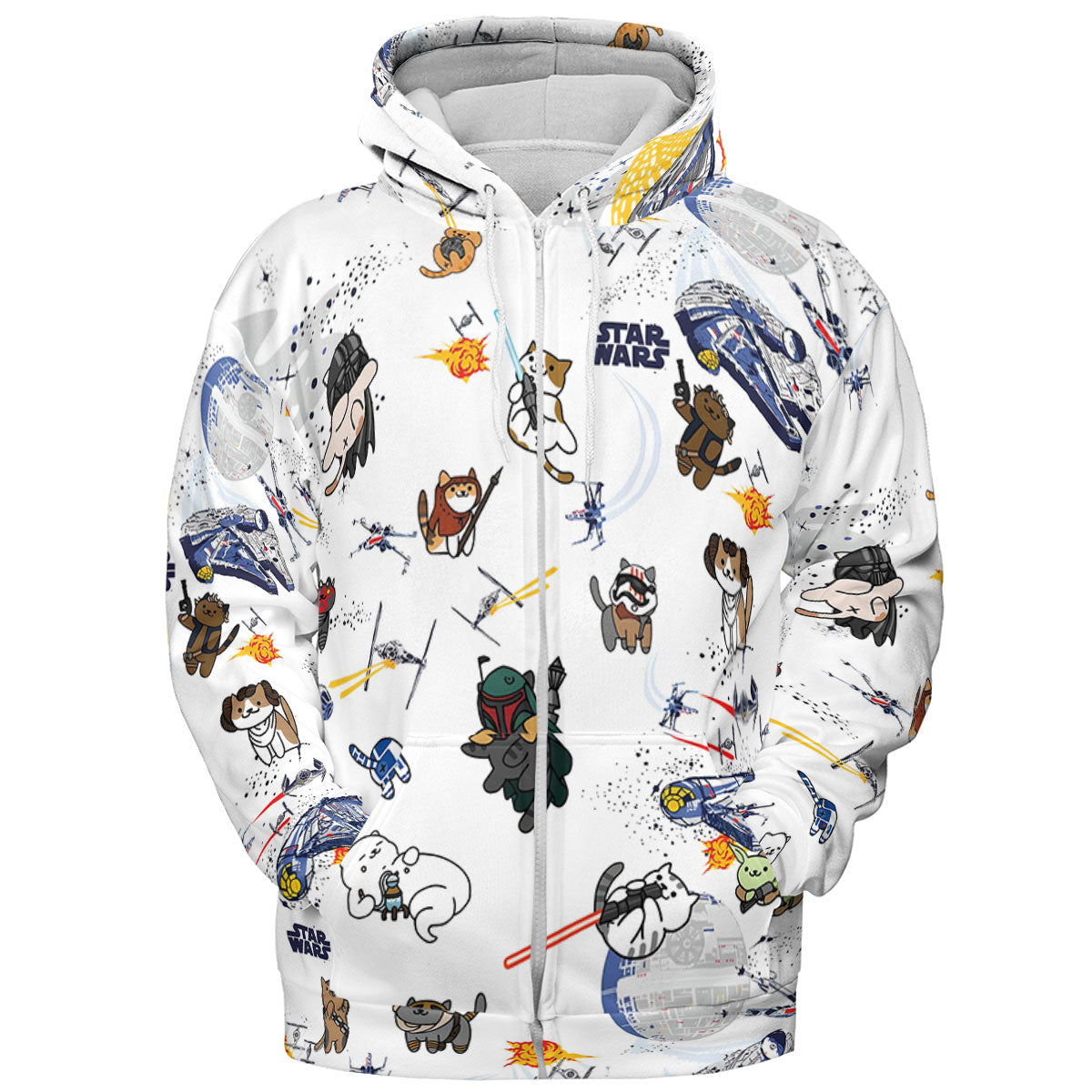 All-over Print Hoodie - BN7T9TUP