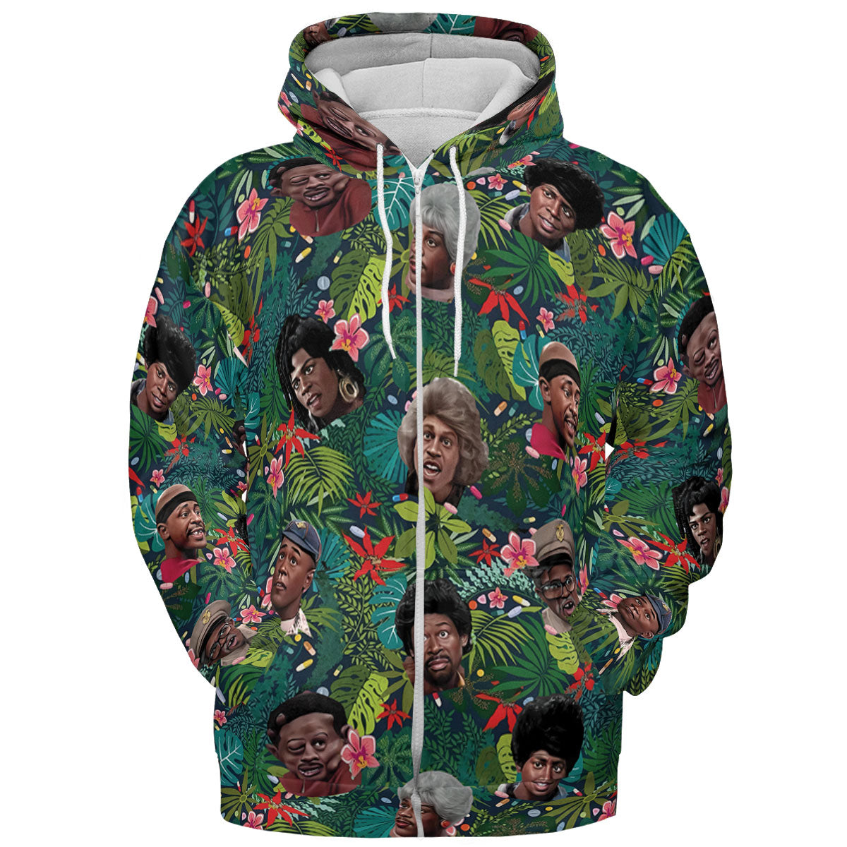 All-over Print Hoodie - DE6K8PE6