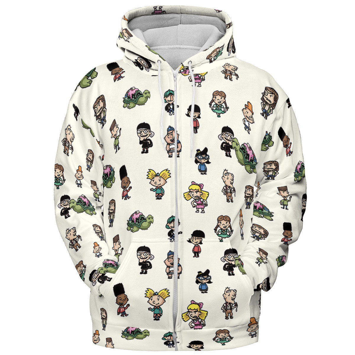 All-over Print Hoodie - 8BW6ZVXU