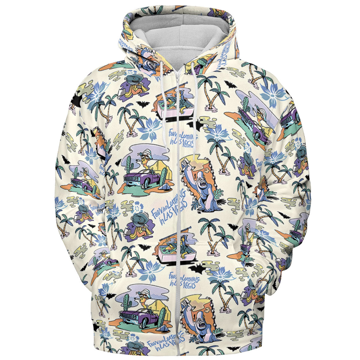 All-over Print Hoodie - GV3UAC3X