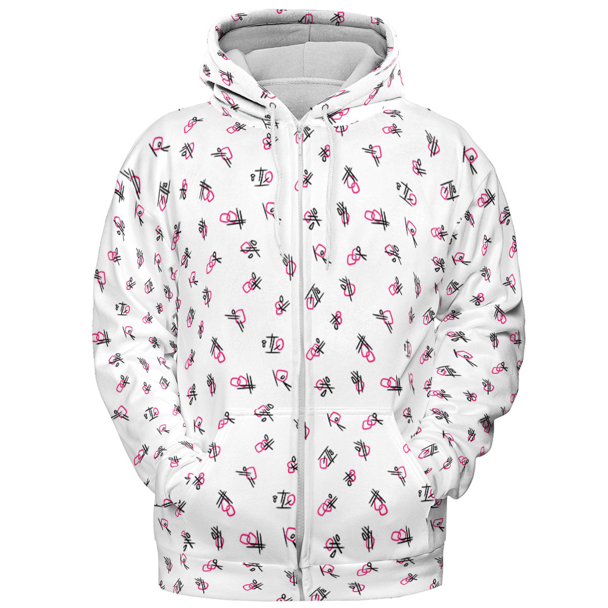 All-over Print Hoodie - 95PGCKY5