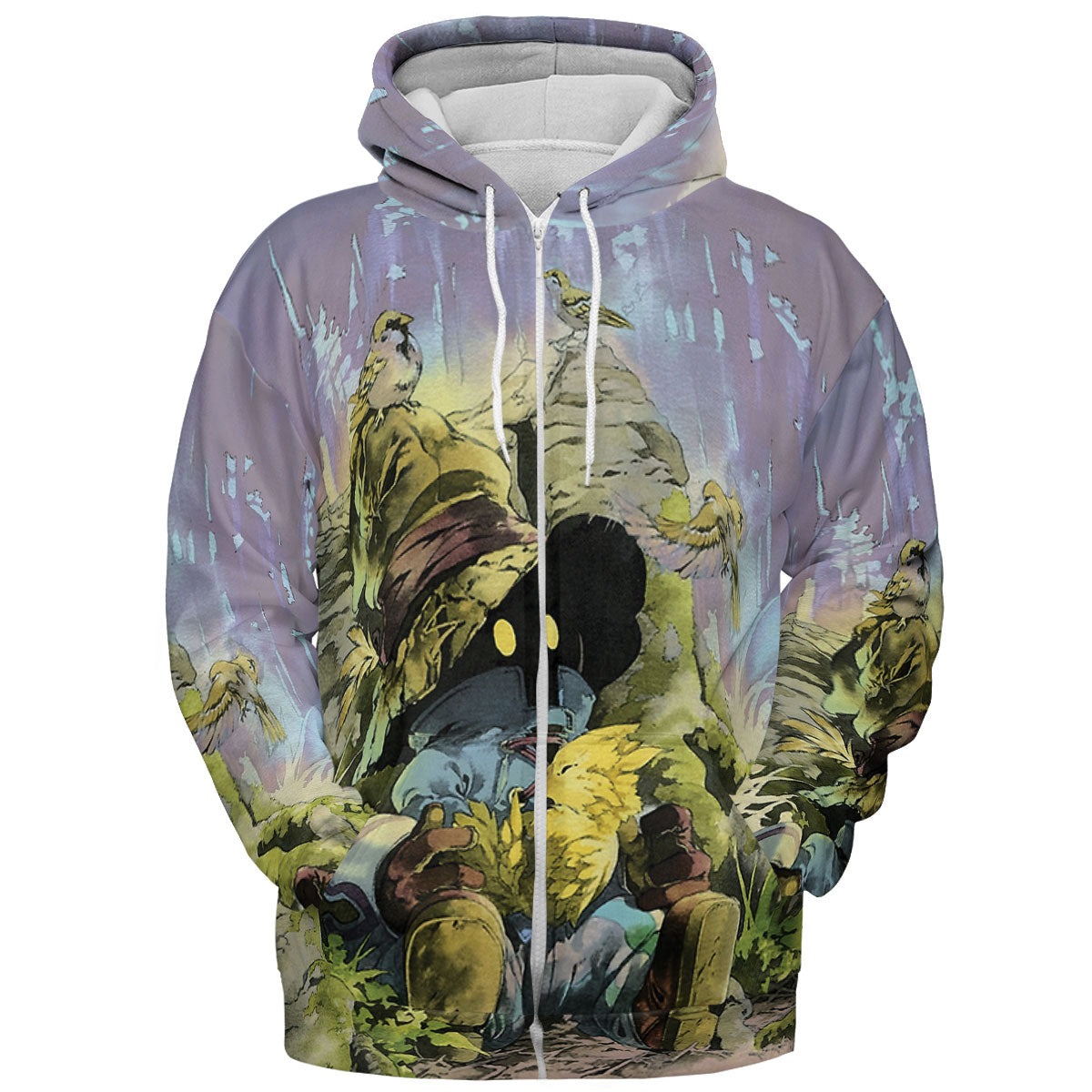 All-over Print Hoodie - WXQATNEB