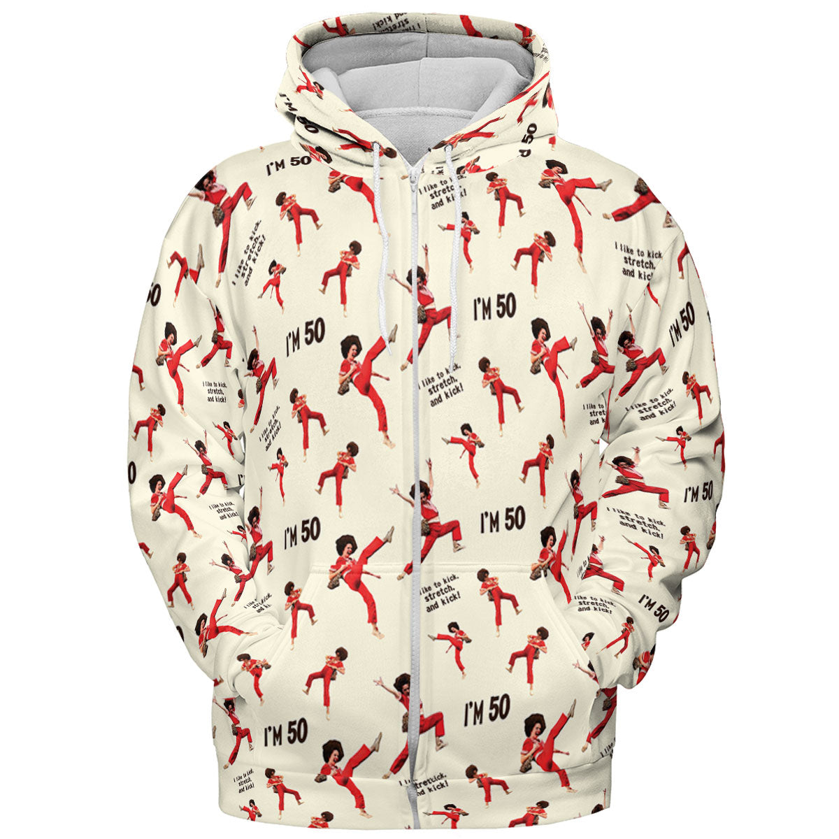 All-over Print Hoodie - 1PSZMLDD