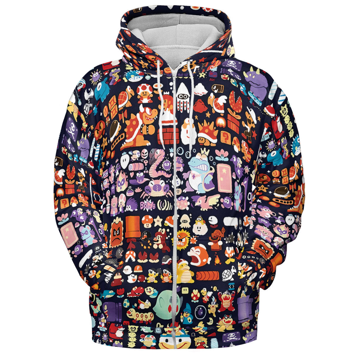All-over Print Hoodie - SQND937B