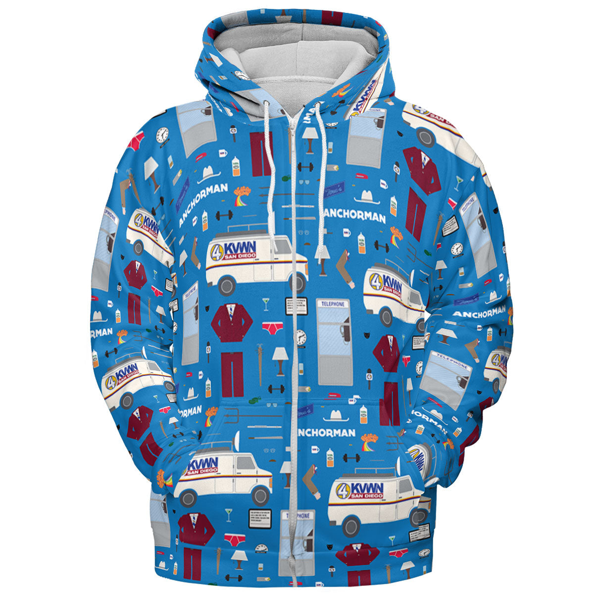 All-over Print Hoodie - 5779EP7S