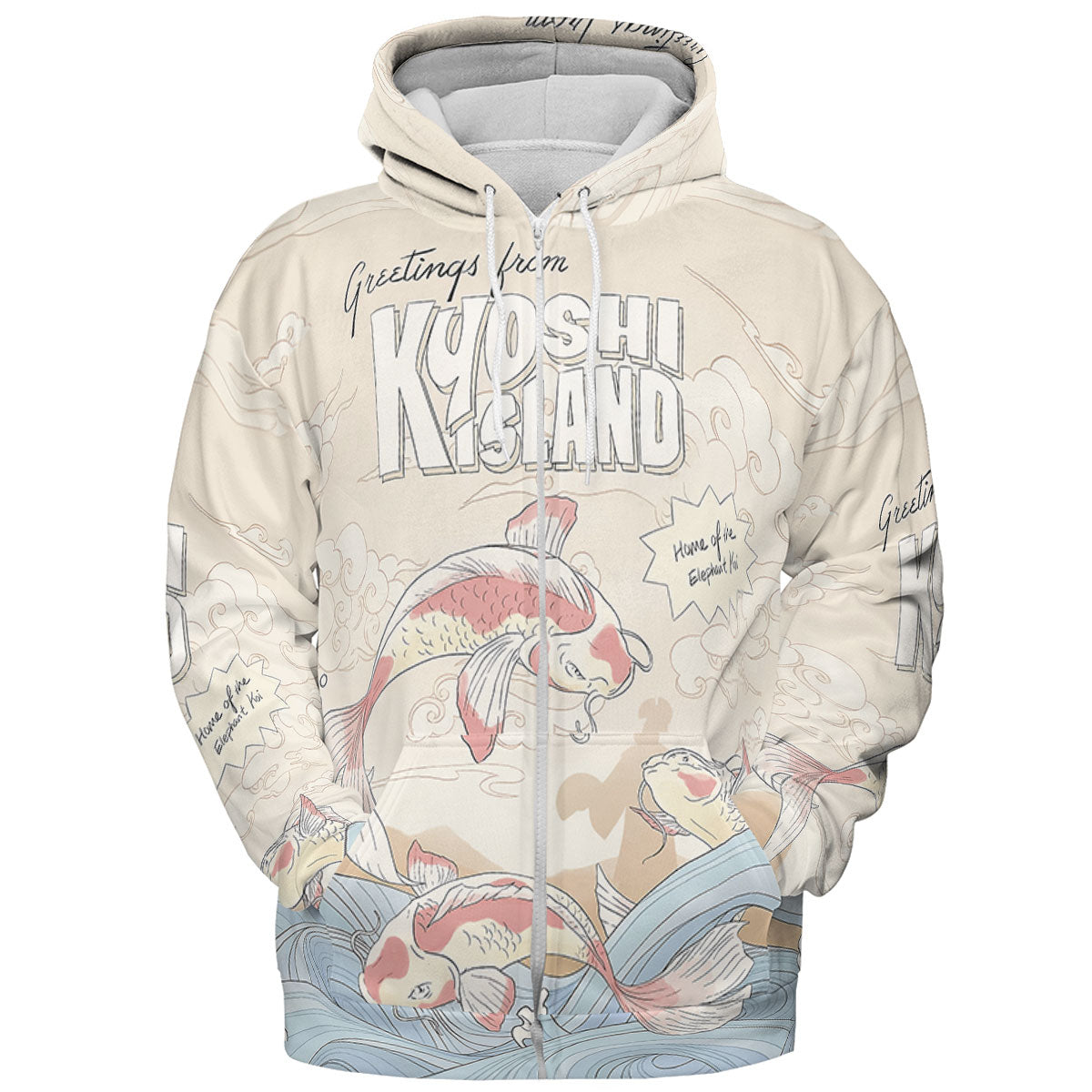All-over Print Hoodie - QDVZ2GYV