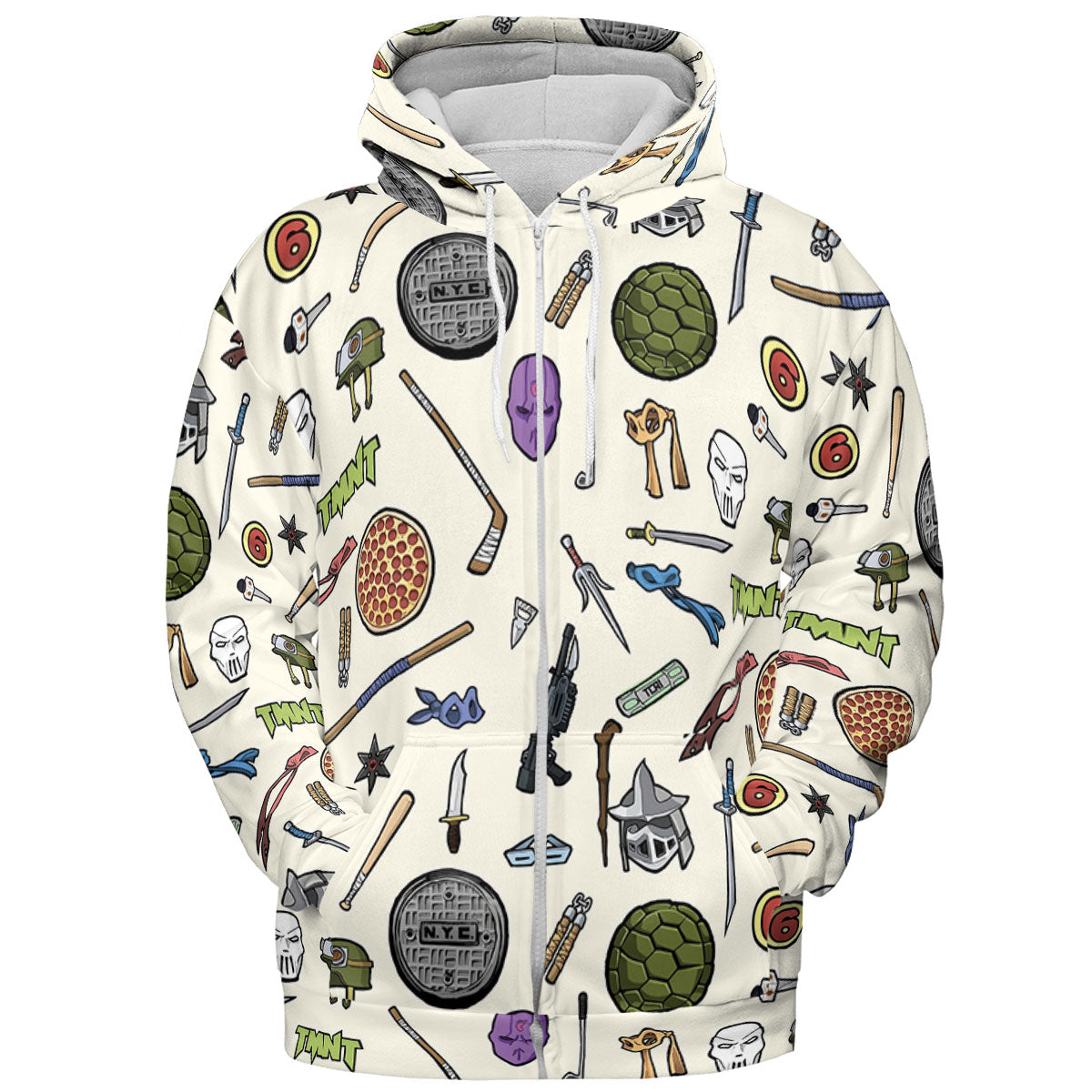 All-over Print Hoodie - JWQEDRKL