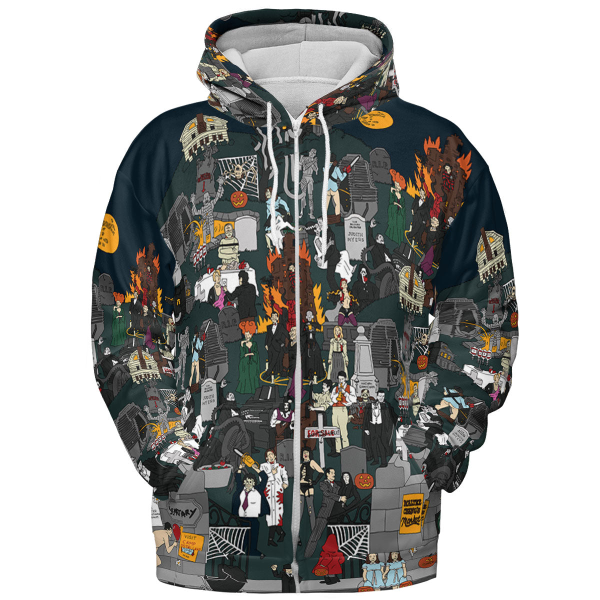 All-over Print Hoodie - RY9A5RXD