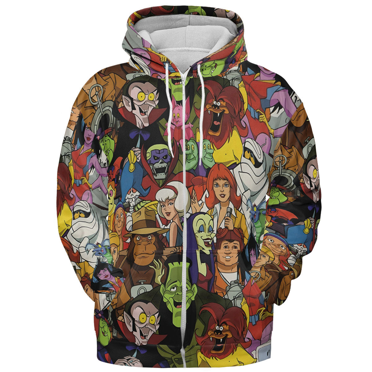 All-over Print Hoodie - KVLZZEDA