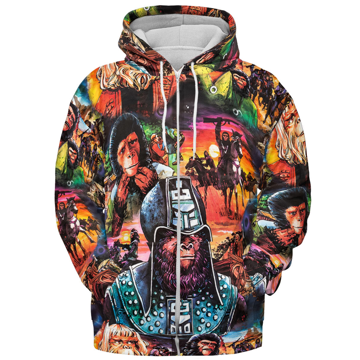 All-over Print Hoodie - 89HTFBLM