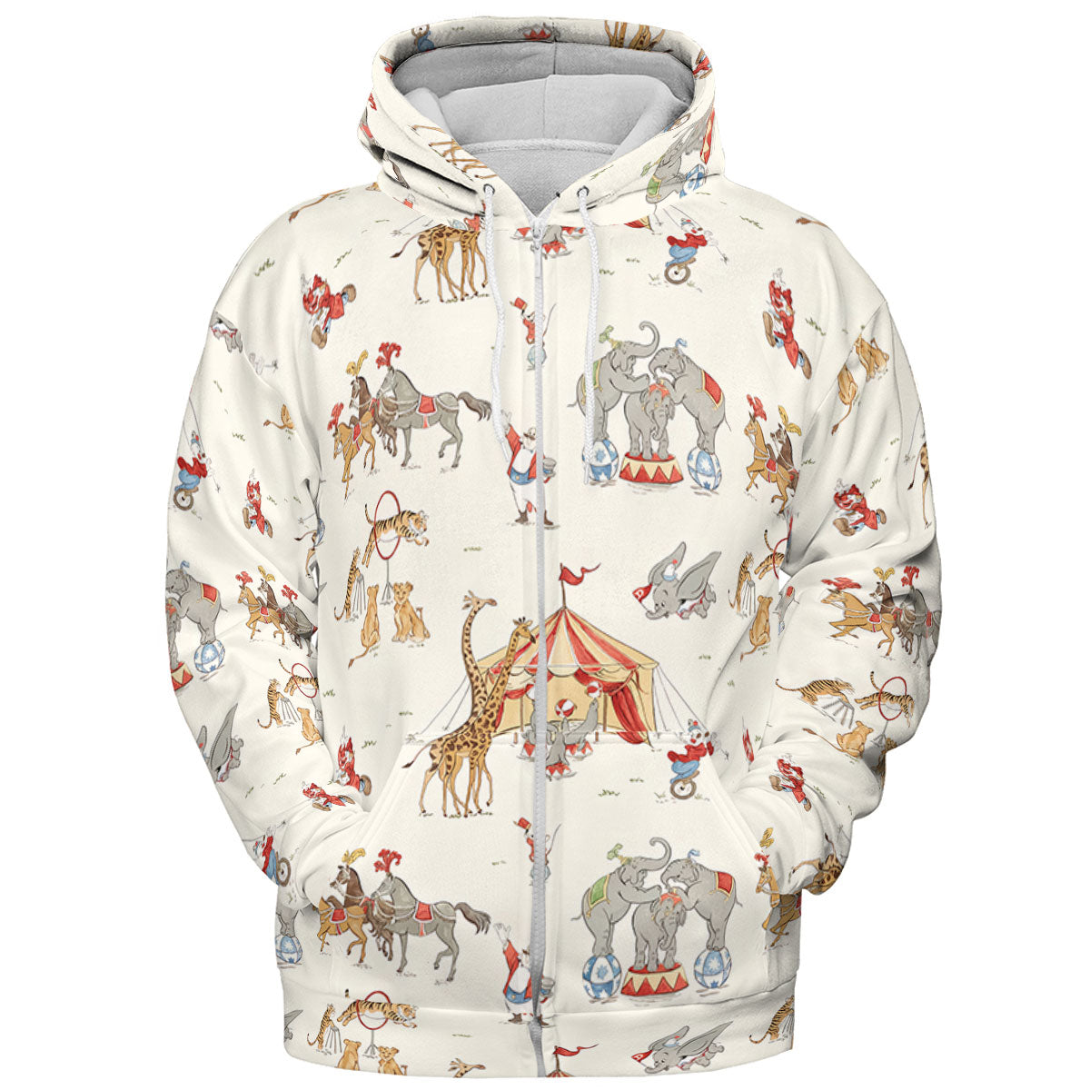 All-over Print Hoodie - KN6XQFZS