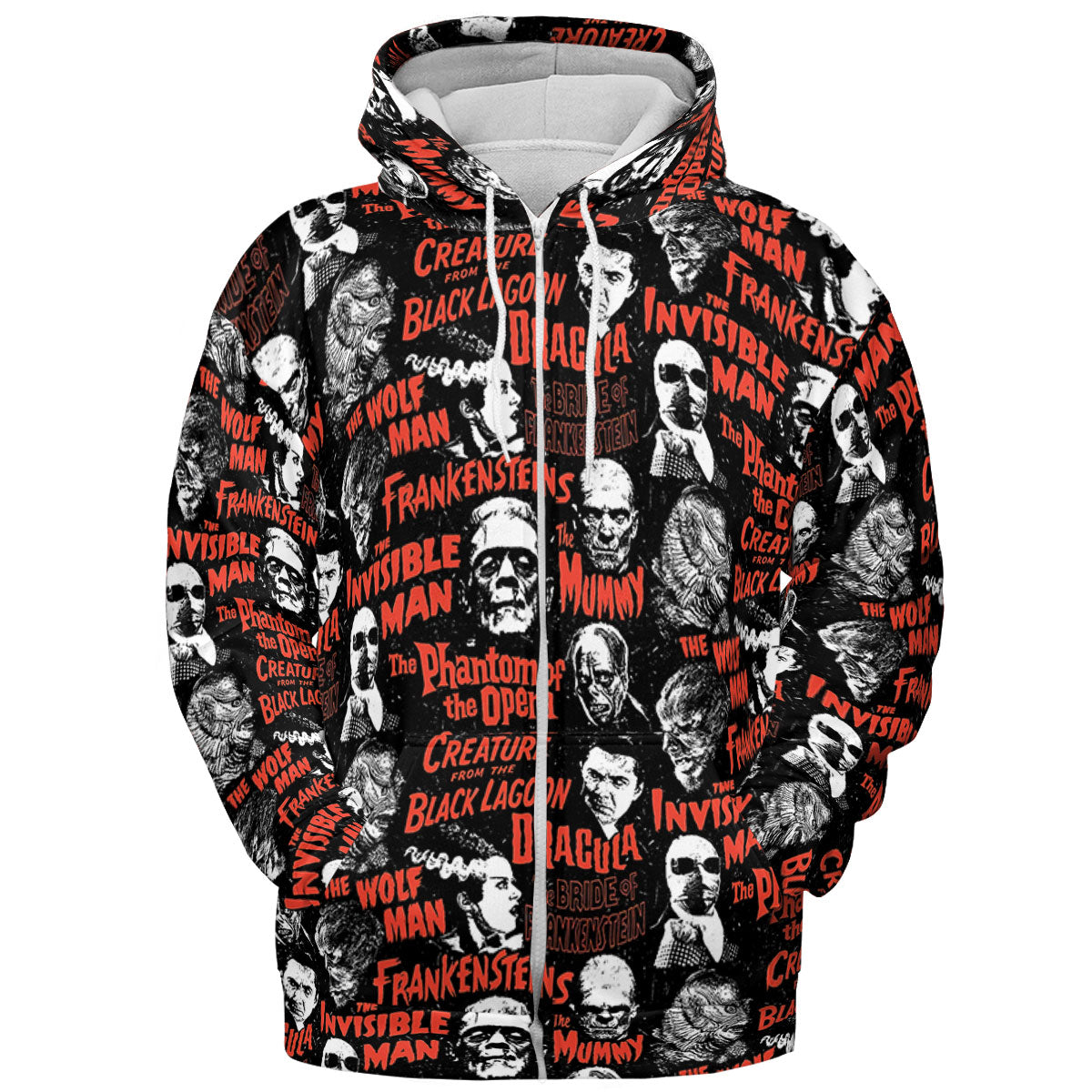 All-over Print Hoodie - HPGDJFHM