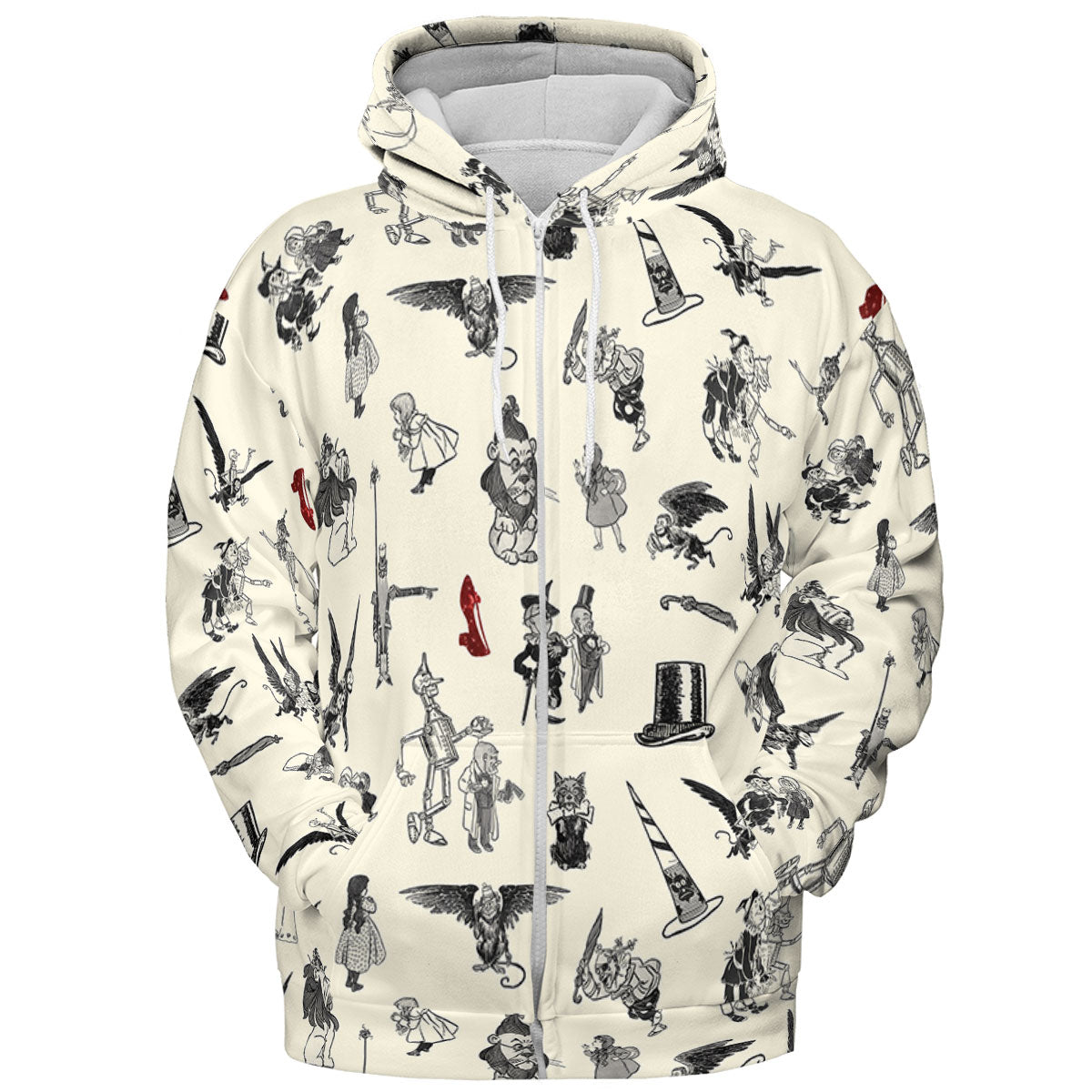 All-over Print Hoodie - ZTDAD1UU