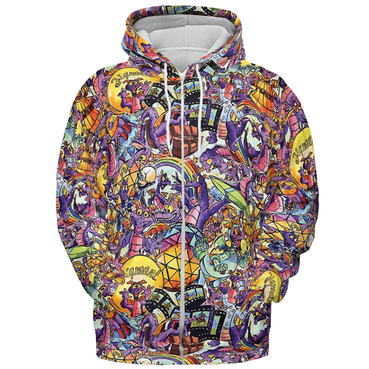 All-over Print Hoodie - 1EEWUZDZ