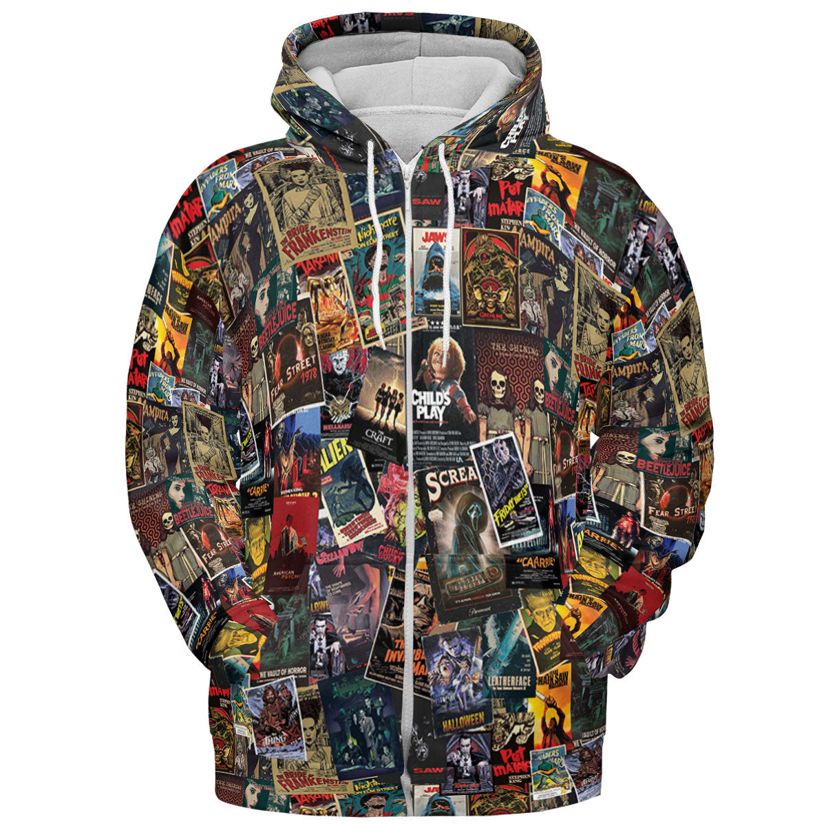 All-over Print Hoodie - 27LERHAS
