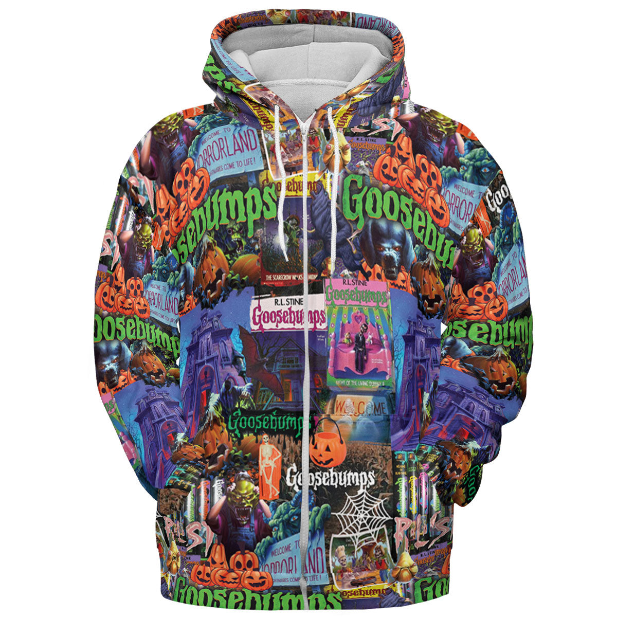 All-over Print Hoodie - QHBPU41U