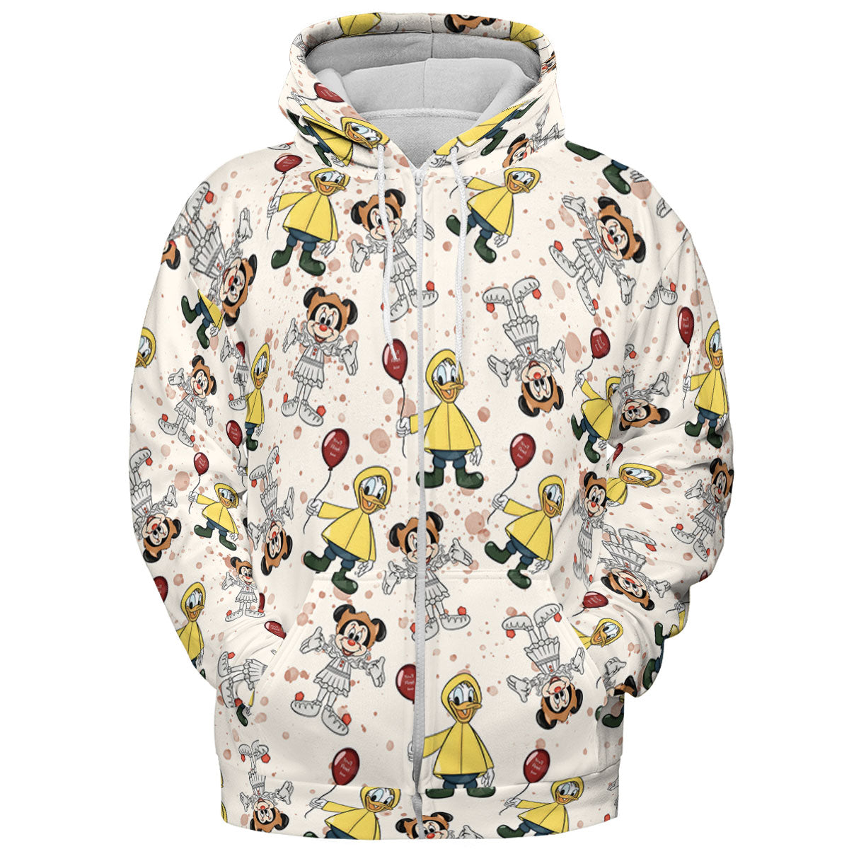 All-over Print Hoodie - U3E2V35V