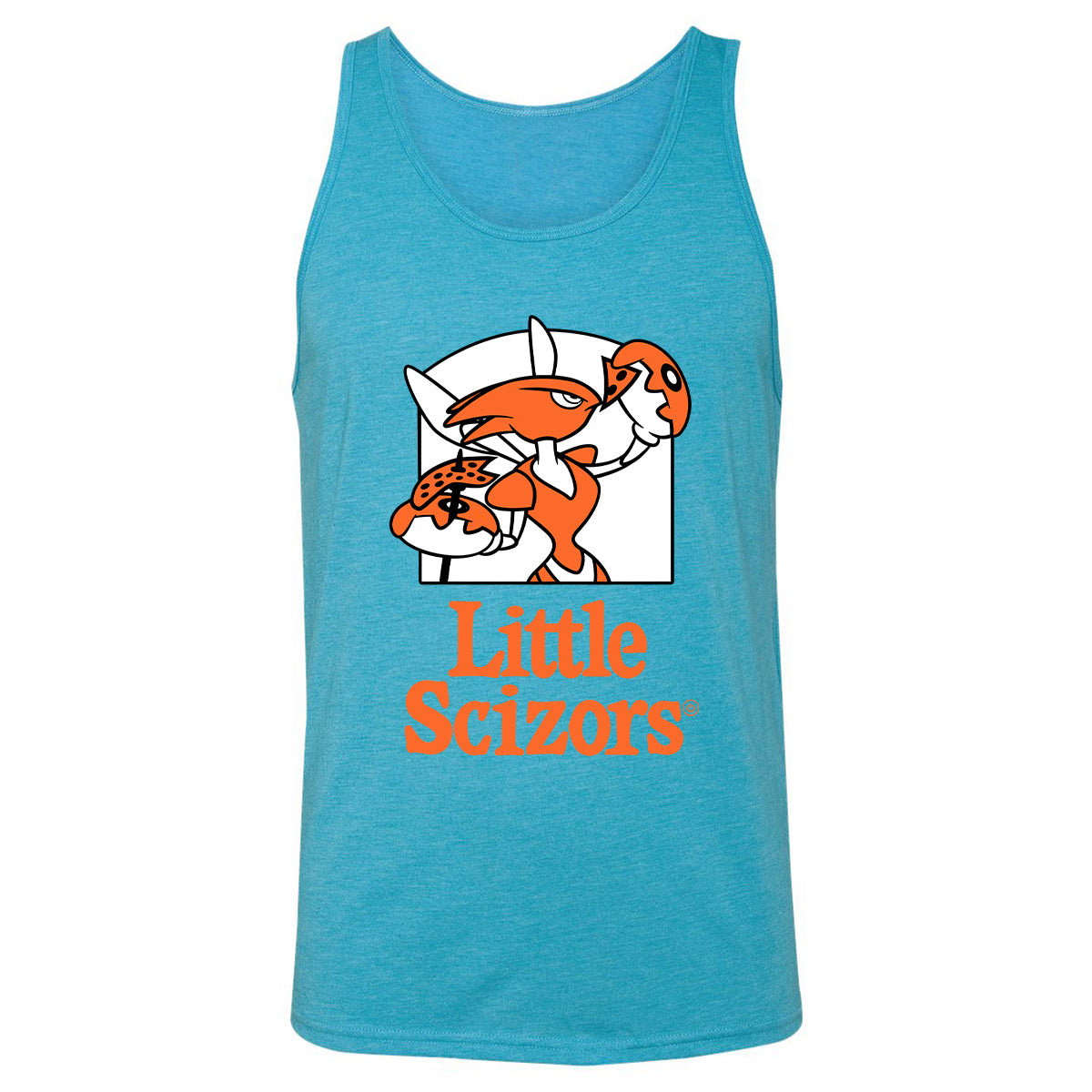 Unisex Jersey Tank - 26YDS41N - Aqua Triblend - 3
