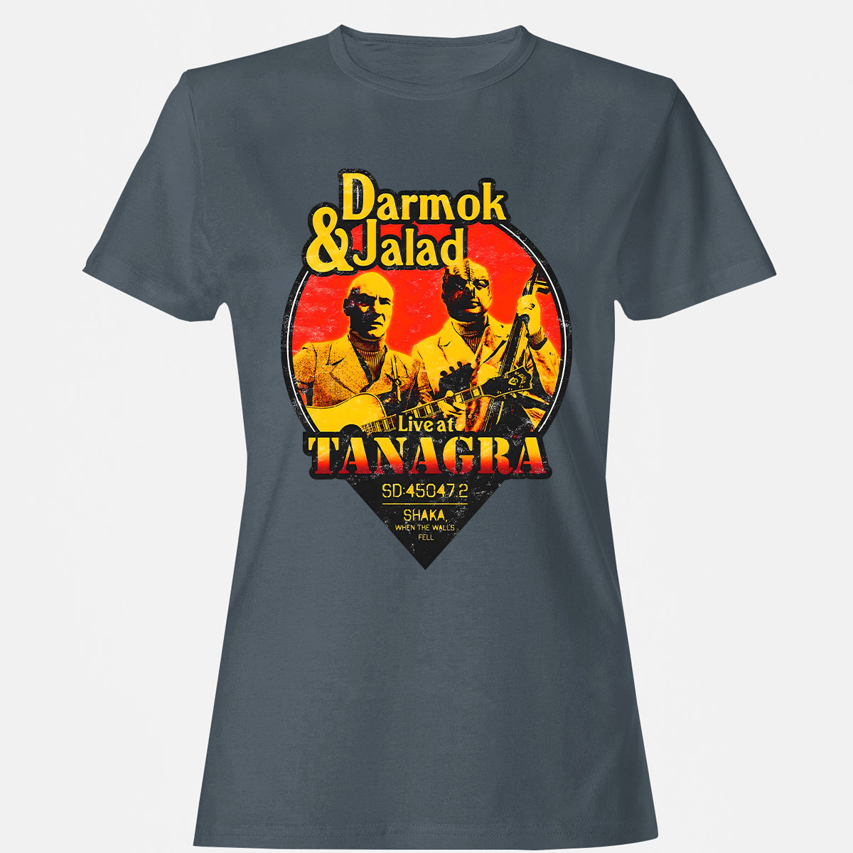 Women's T-shirt - JPG5L7NG - Charcoal - 3