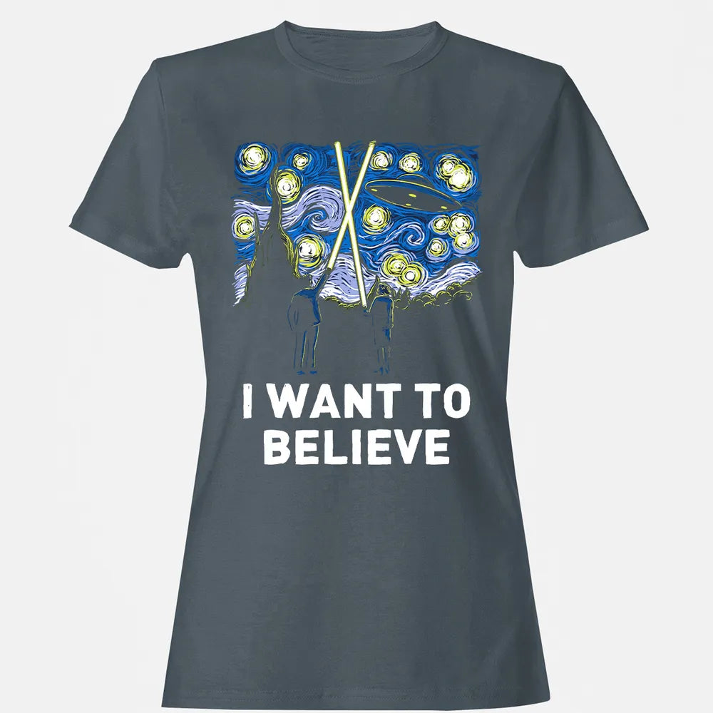 I Want To Believe Women's T-shirt