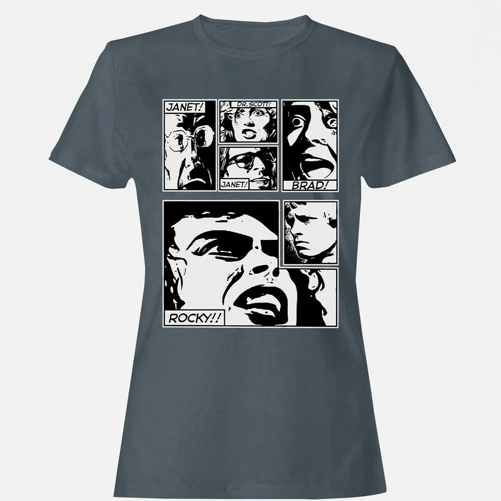 Janet! Brad! Rocky! Women's T-shirt