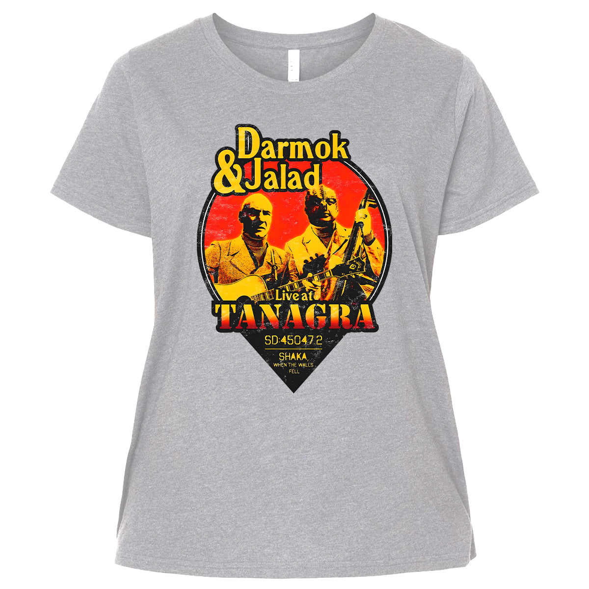 Ladies Curvy Jersey - NQRRS8WZ - Heather - 3