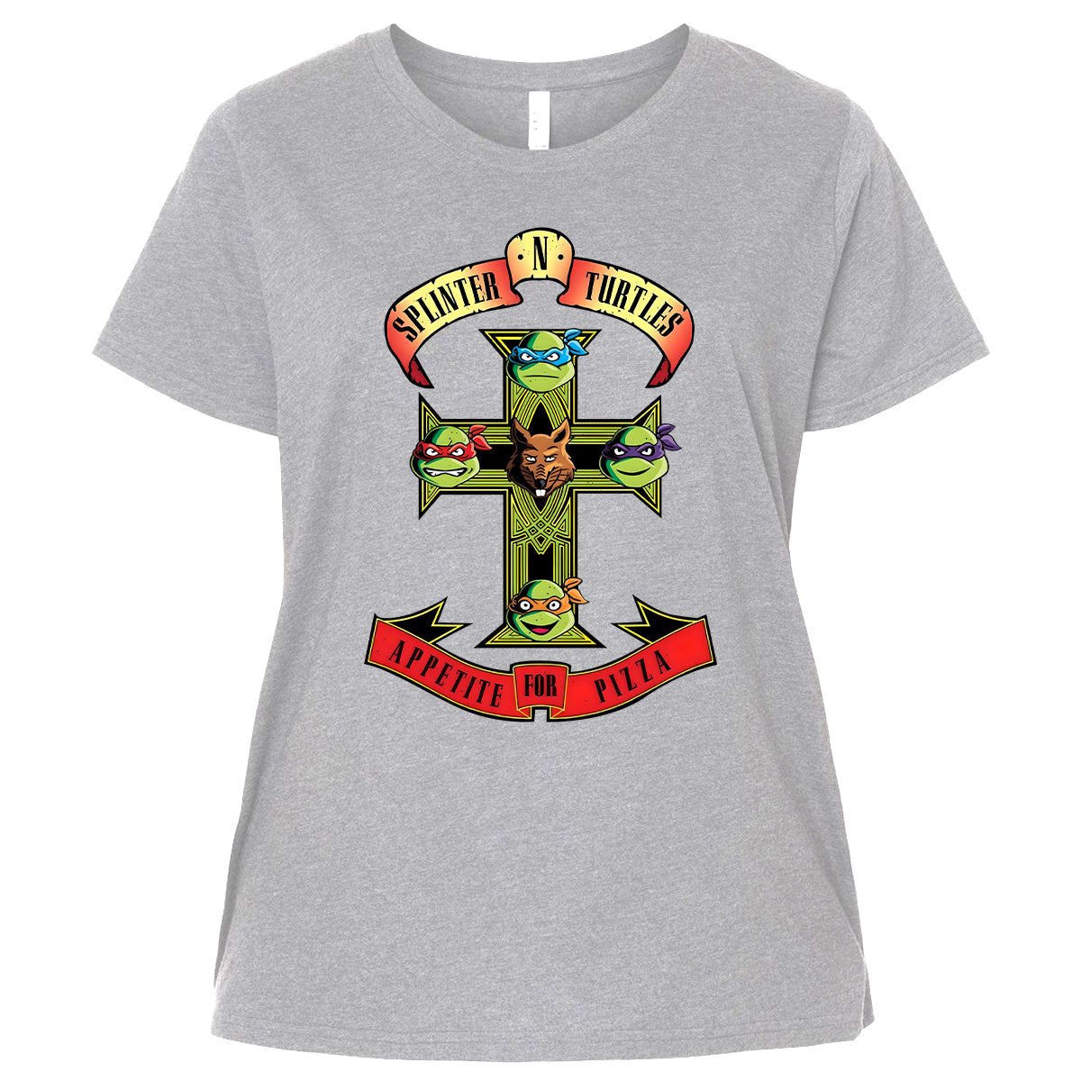 Ladies Curvy Jersey - L2WFK5S3 - Heather - 3