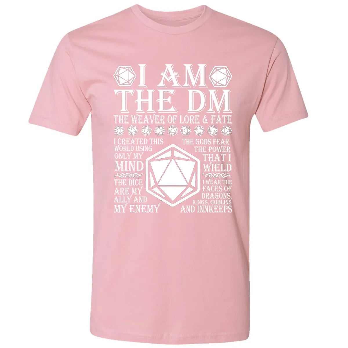 I Am The DM The Weaver Of Lore And Fate Premium Unisex T-shirt