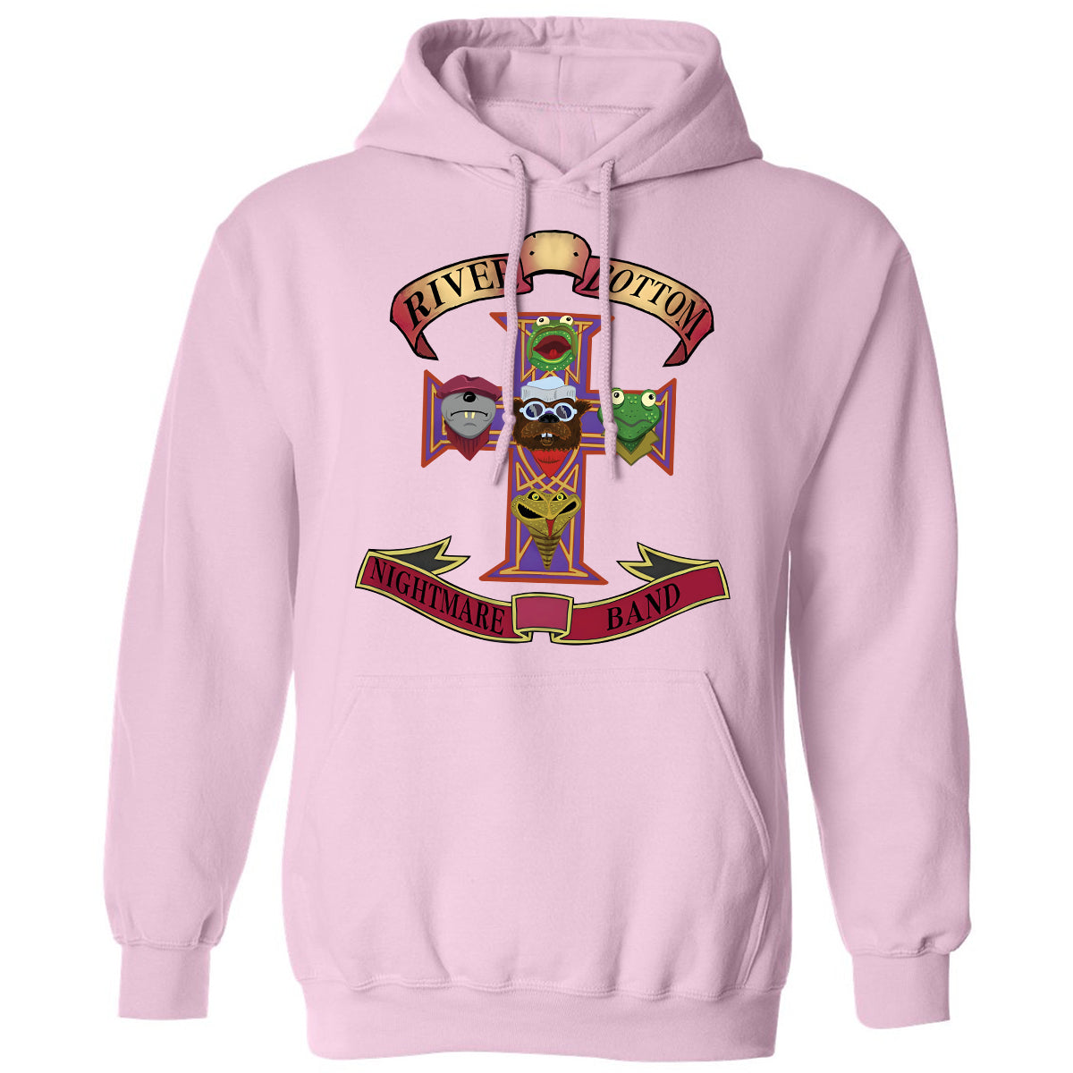 Classic Unisex Hoodie - Black - THANGFIXED (Copy) - Light Pink - 3