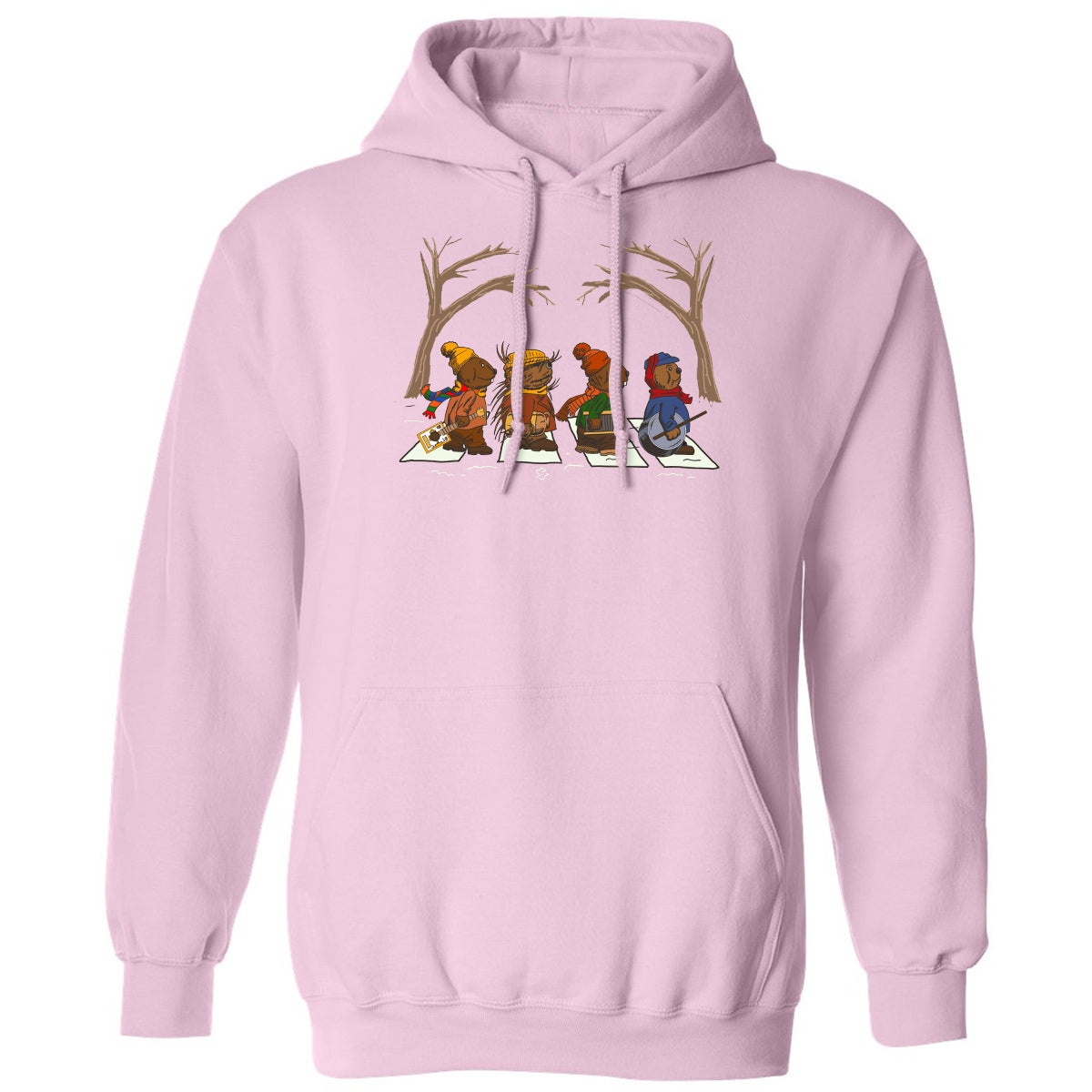 Classic Unisex Hoodie - S42DNZX9 - Light Pink - 3