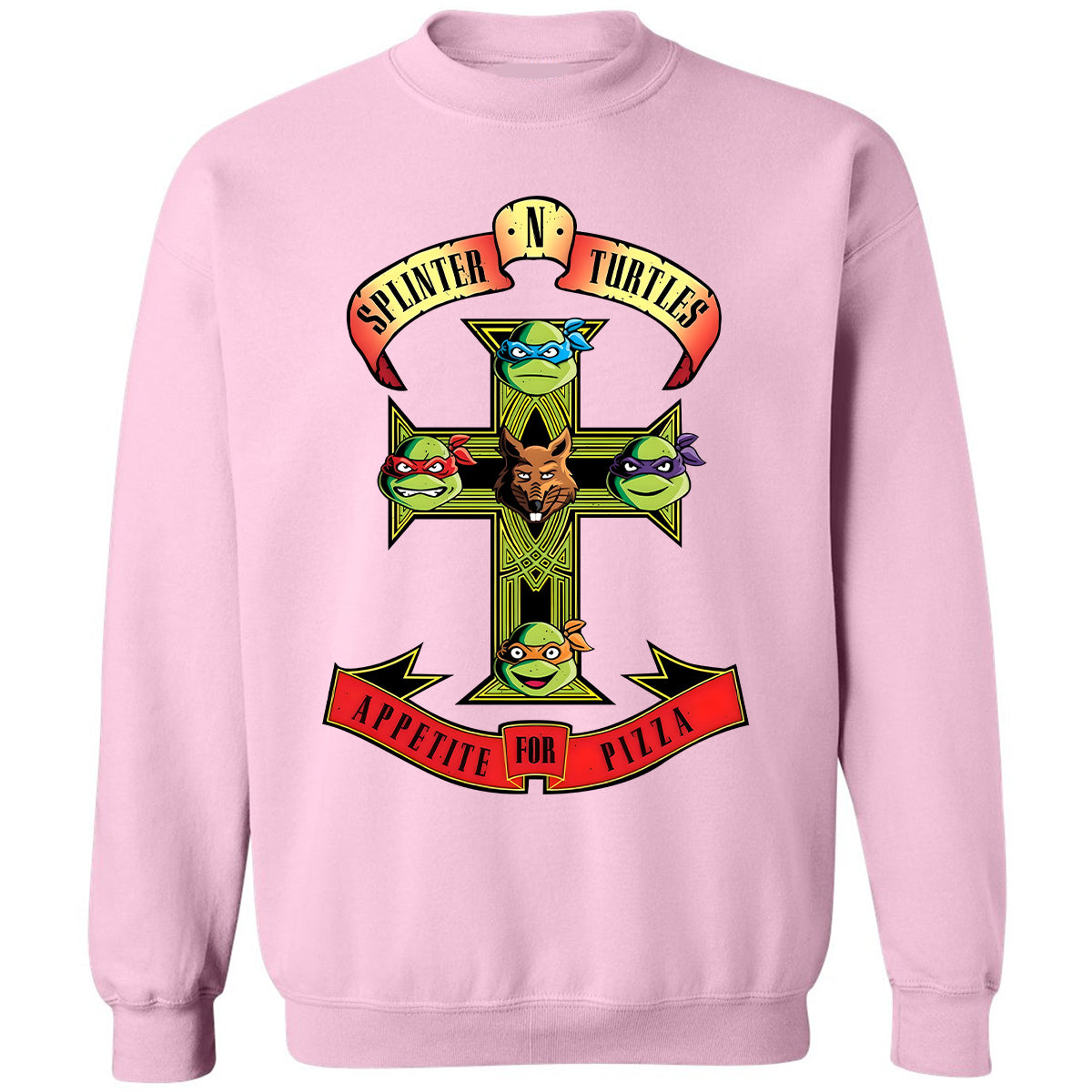 Classic Unisex Sweatshirt - EBAXKTPT - Light Pink - 3