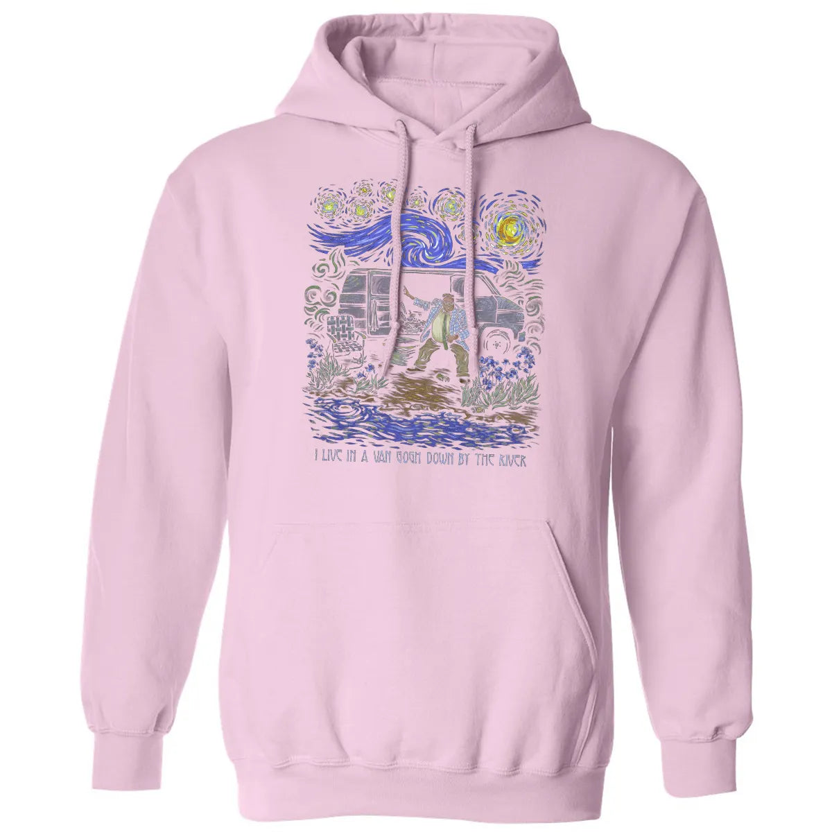 Live In A Van Gogh Classic Unisex Hoodie