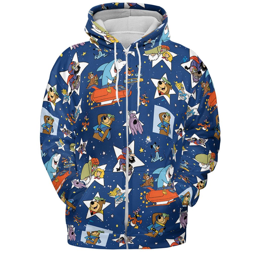 All-over Print Hoodie - 2YNQT25Y - Zip Hoodie - 3