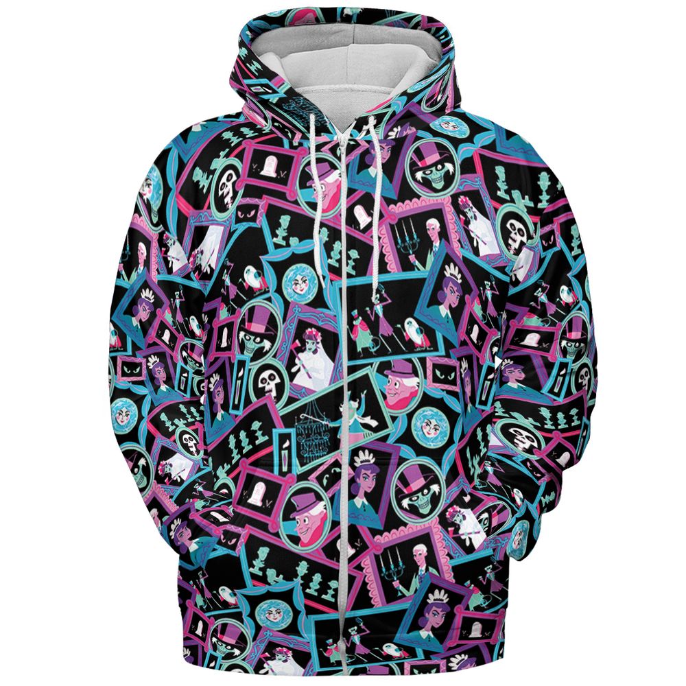 All-over Print Hoodie - KAQ42C1Y - Zip Hoodie - 3