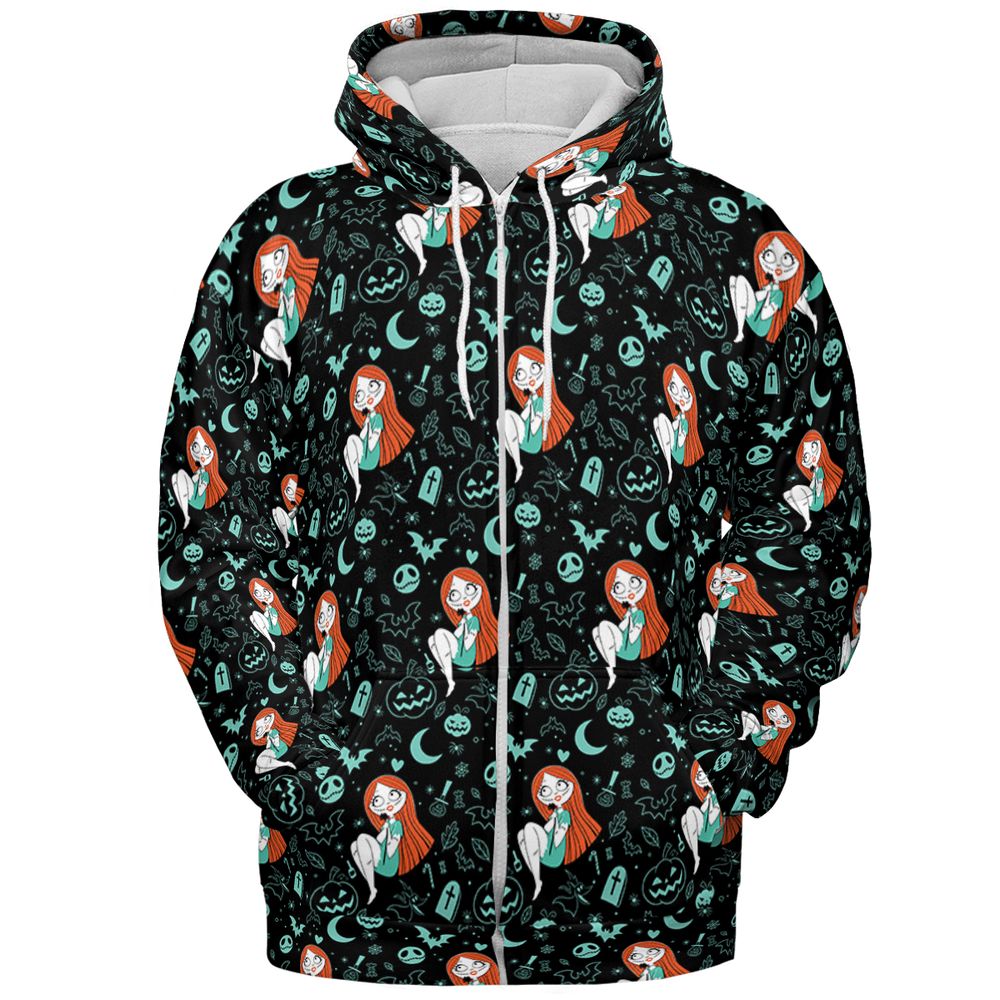 All-over Print Hoodie - 285V5TH9 - Zip Hoodie - 3