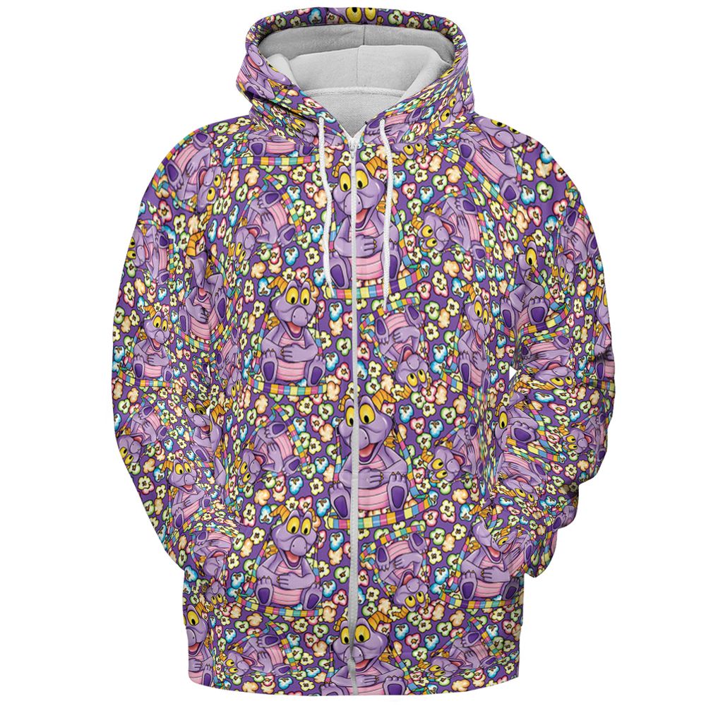 Figment the Dragon - Zip Hoodie - 3