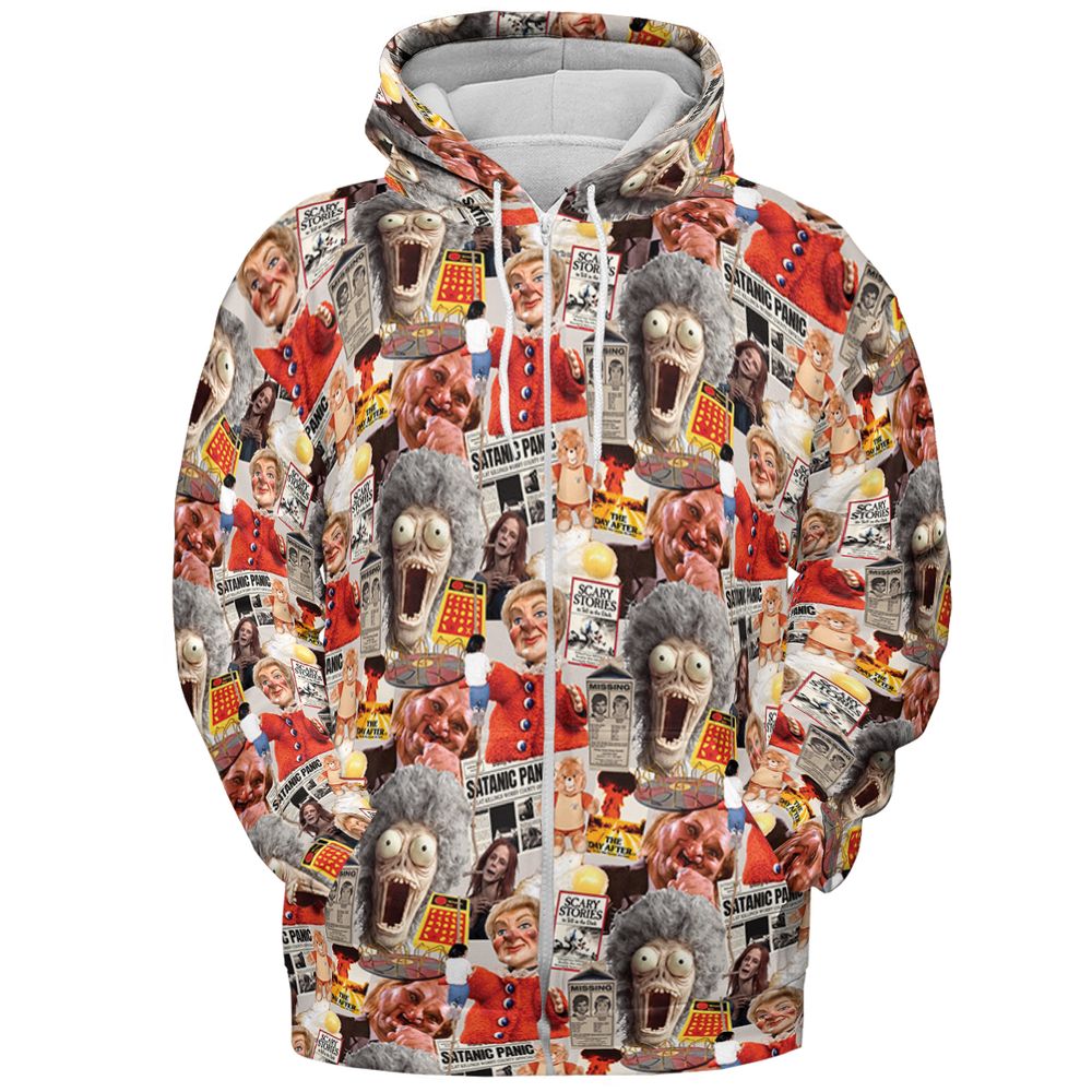 All-over Print Hoodie - CT9E78N2 - Zip Hoodie - 3