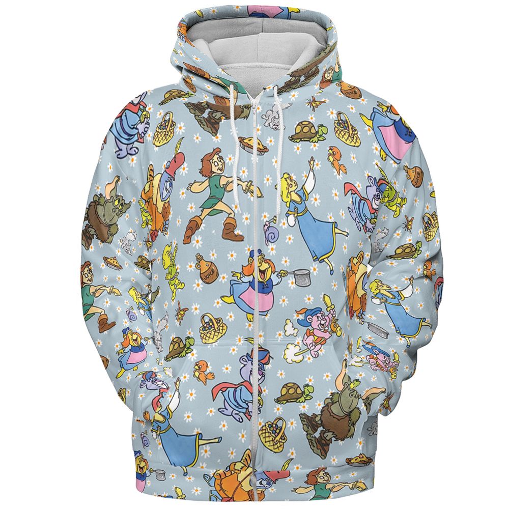 All-over Print Hoodie - MWC2PM5W - Zip Hoodie - 3
