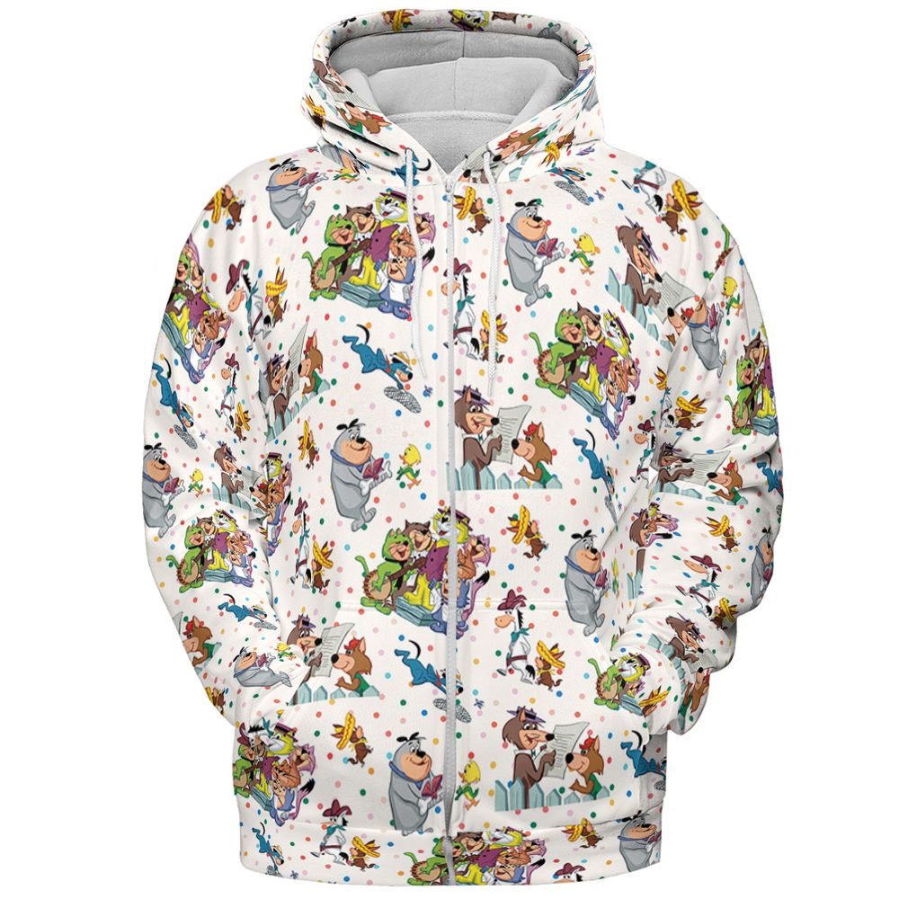 All-over Print Hoodie - PJWVASS4 - Zip Hoodie - 3