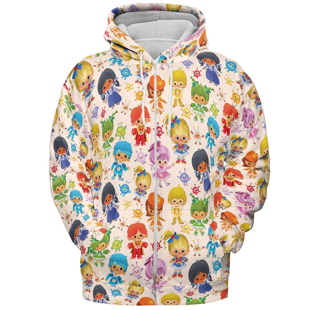 All-over Print Hoodie - NYATUXS9 - Zip Hoodie - 3