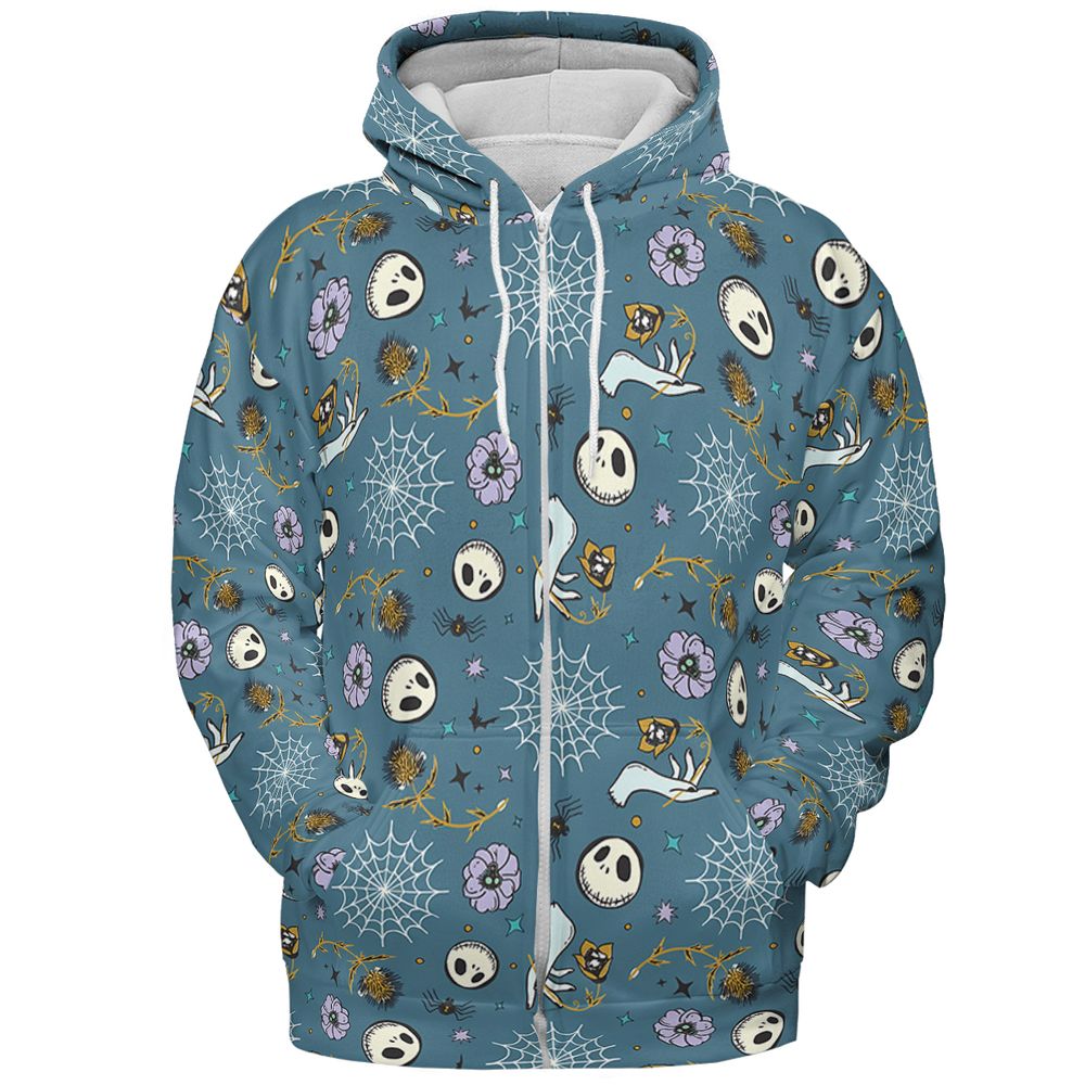 All-over Print Hoodie - A7G4E3AM - Zip Hoodie - 3