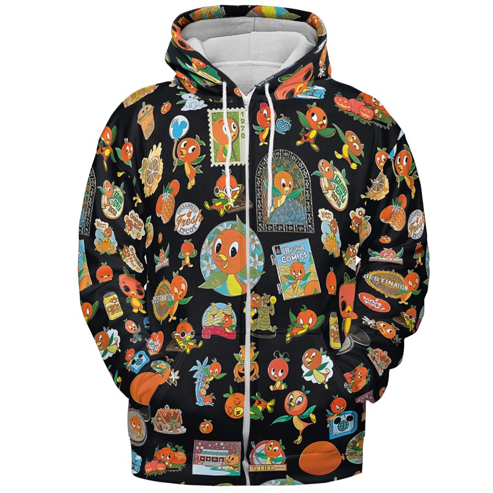 All-over Print Hoodie - 7TZS8WFG - Zip Hoodie - 3
